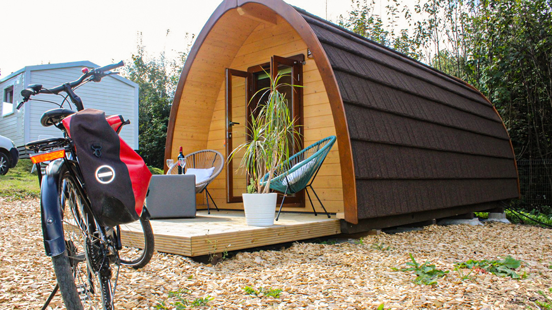 Übernachtung im Camping Pod Meschede für 2 (1 Nacht) Wellnessurlaub europaweit online kaufen