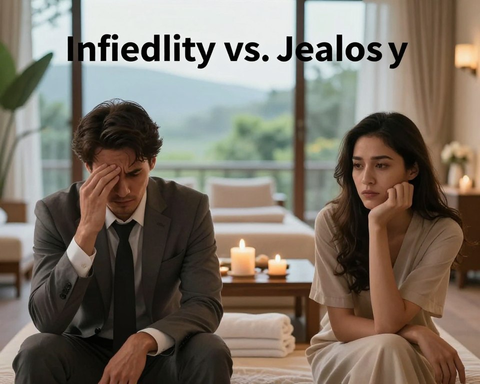 Untreue vs. Eifersucht Untreue vs. Eifersucht